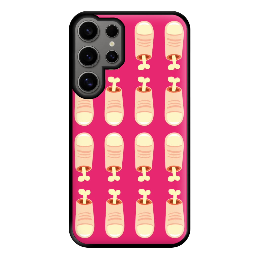 Finger Pattern - Halloween Phone Case for Galaxy S24 Ultra