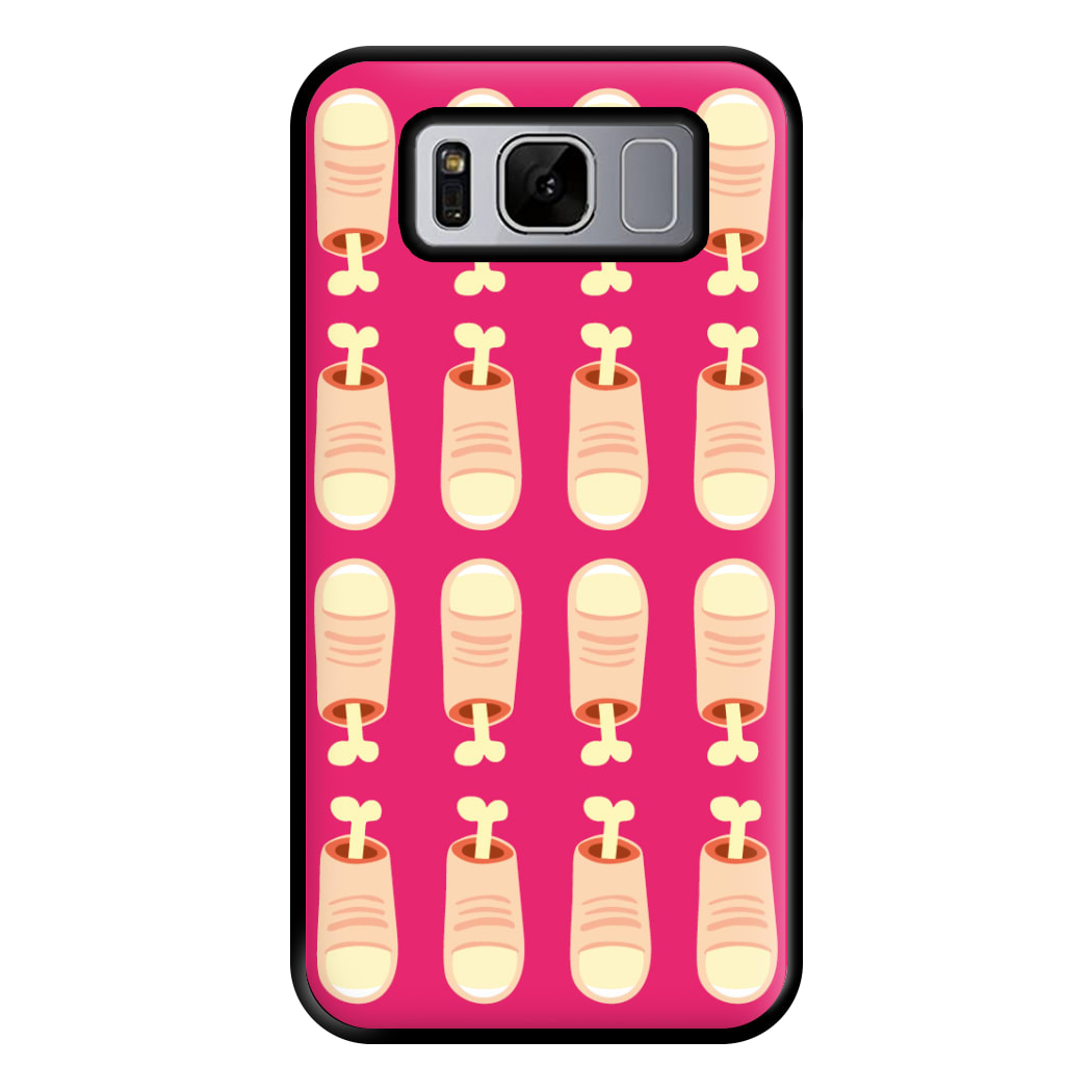 Finger Pattern - Halloween Phone Case for Galaxy S8 Plus