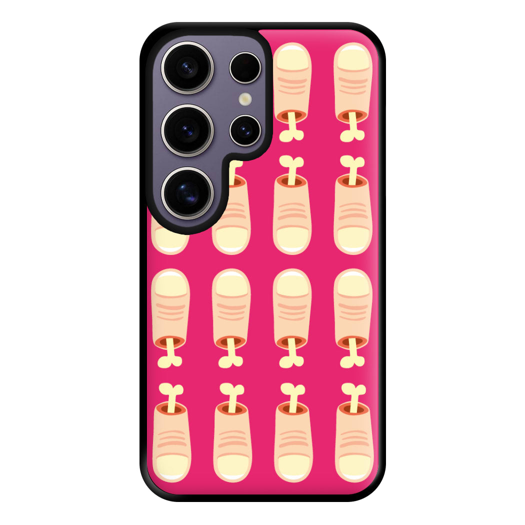 Finger Pattern - Halloween Phone Case for Galaxy S25 Ultra