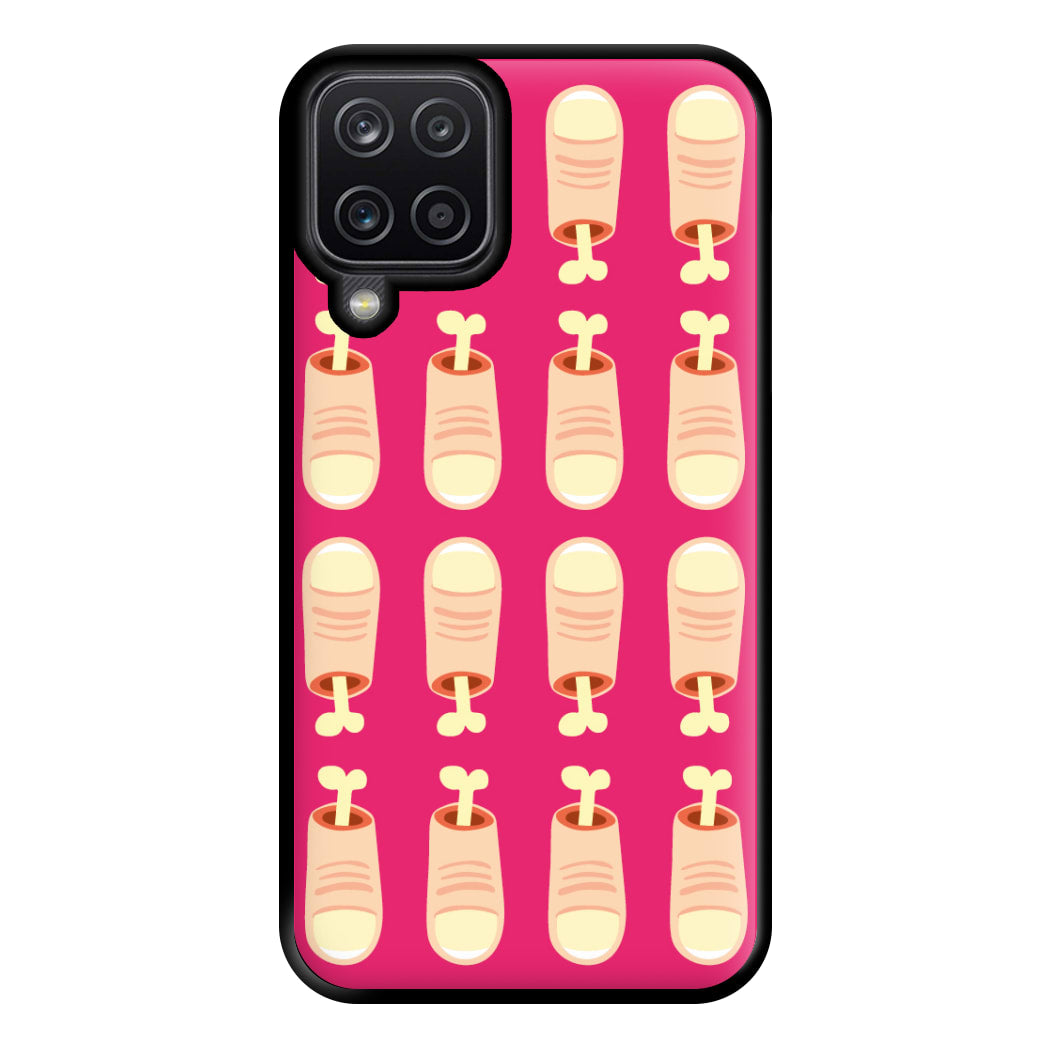 Finger Pattern - Halloween Phone Case for Galaxy A12