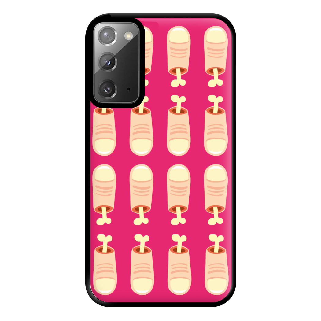 Finger Pattern - Halloween Phone Case for Galaxy Note 20 Ultra