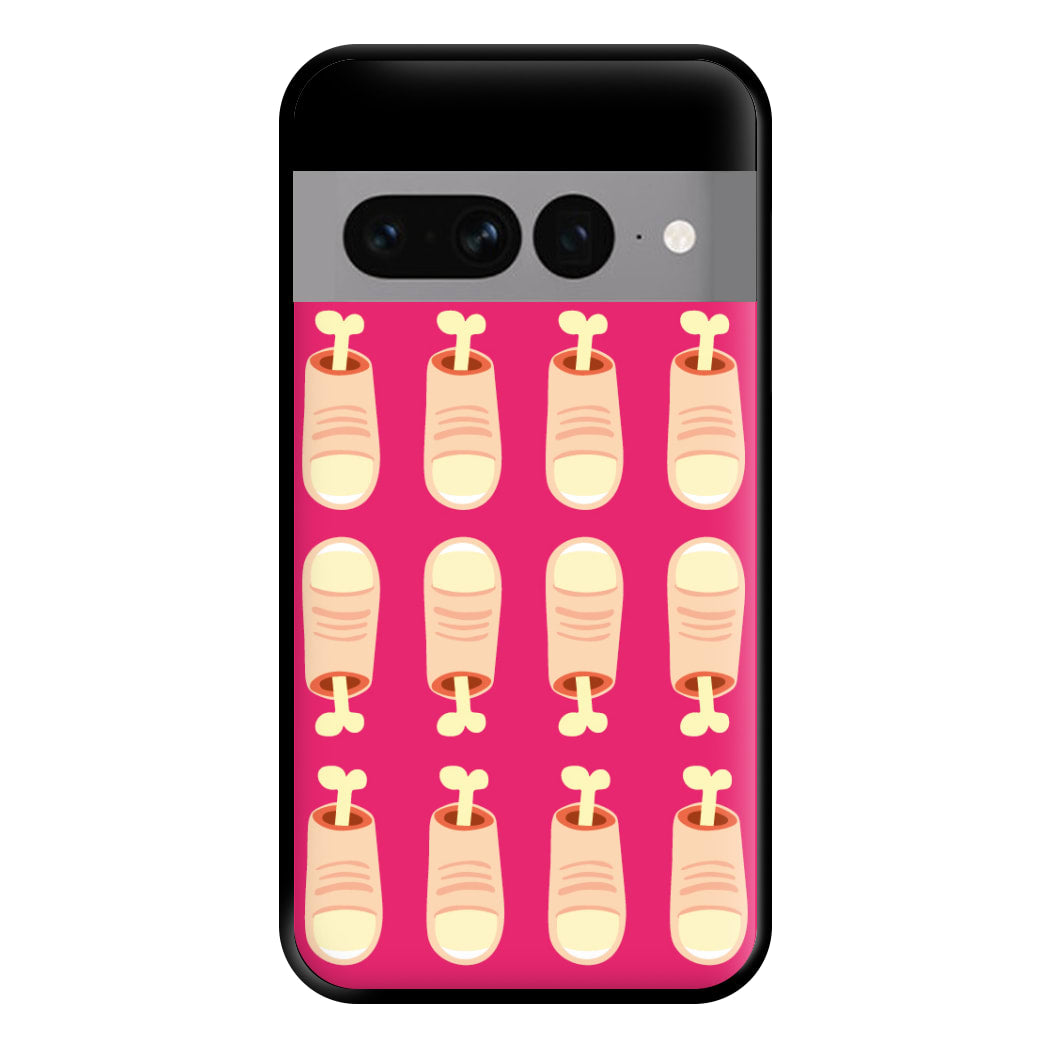 Finger Pattern - Halloween Phone Case for Google Pixel 7 Pro