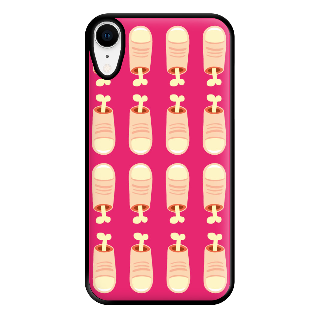 Finger Pattern - Halloween Phone Case for iPhone XR