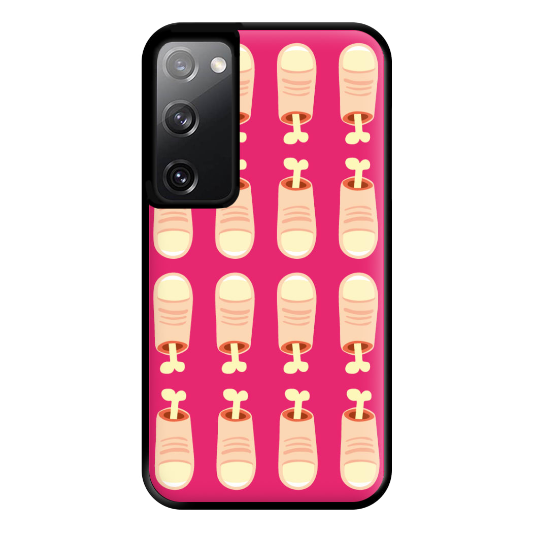 Finger Pattern - Halloween Phone Case for Galaxy S20