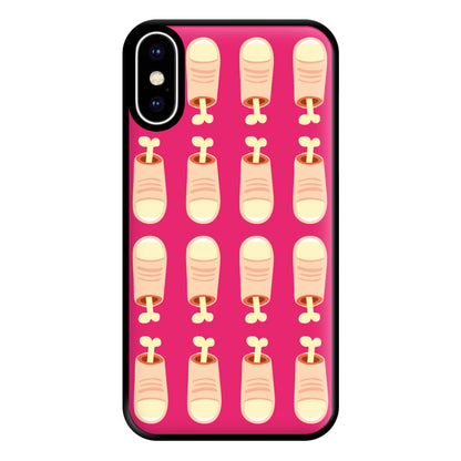 Finger Pattern - Halloween Phone Case for iPhone XS Max