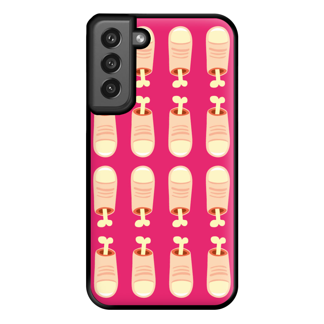 Finger Pattern - Halloween Phone Case for Galaxy S21FE