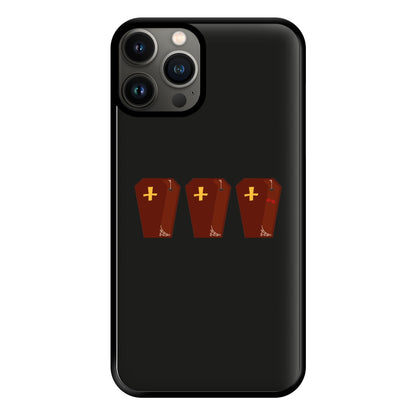 Coffin Pattern - Halloween Phone Case for iPhone 11 Pro Max