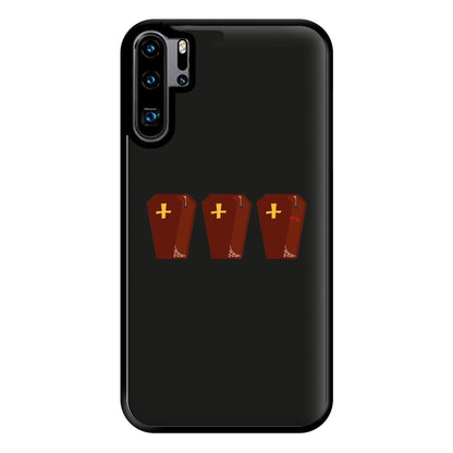 Coffin Pattern - Halloween Phone Case for Huawei P30 Pro