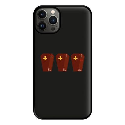 Coffin Pattern - Halloween Phone Case for iPhone 13