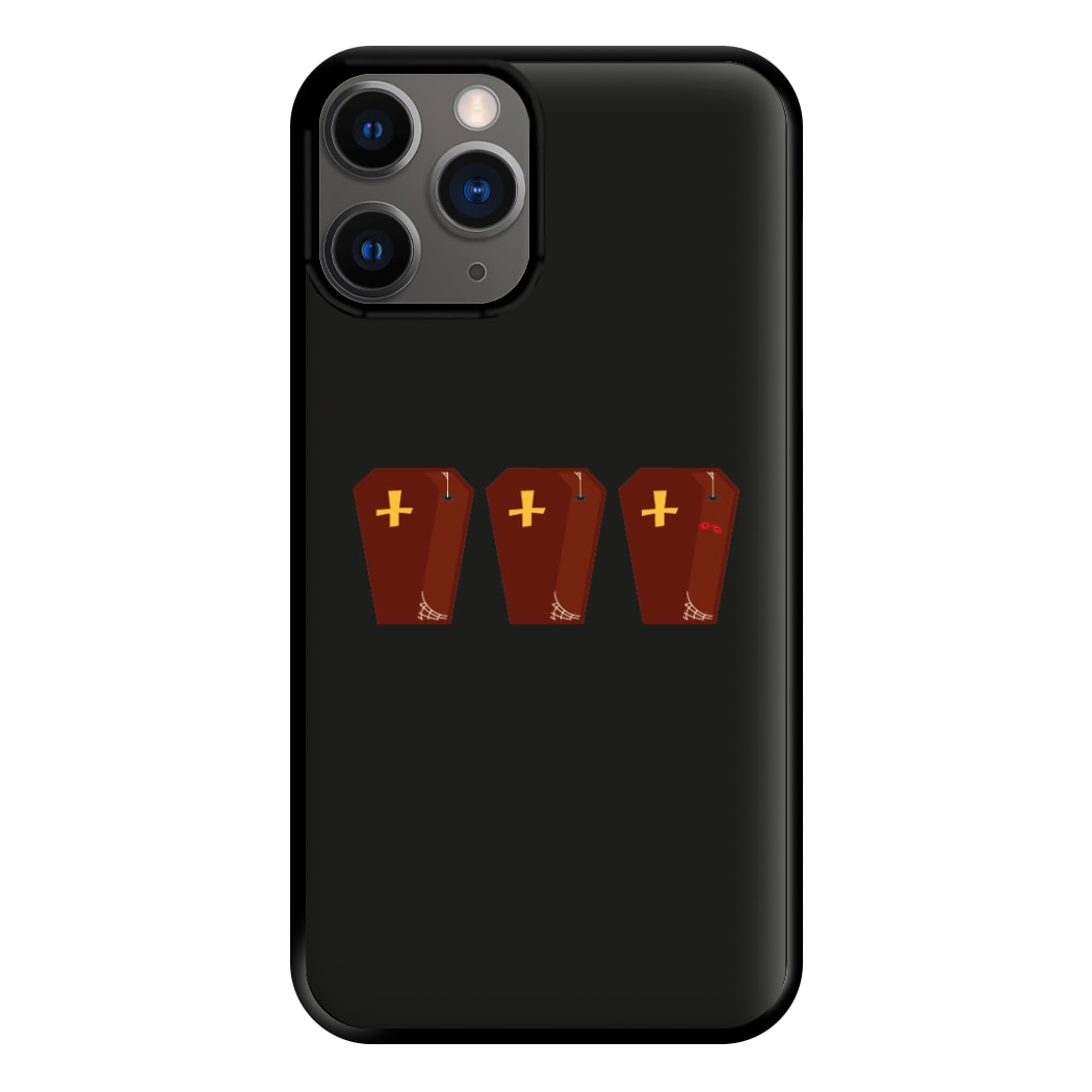 Coffin Pattern - Halloween Phone Case for iPhone 12 Pro Max