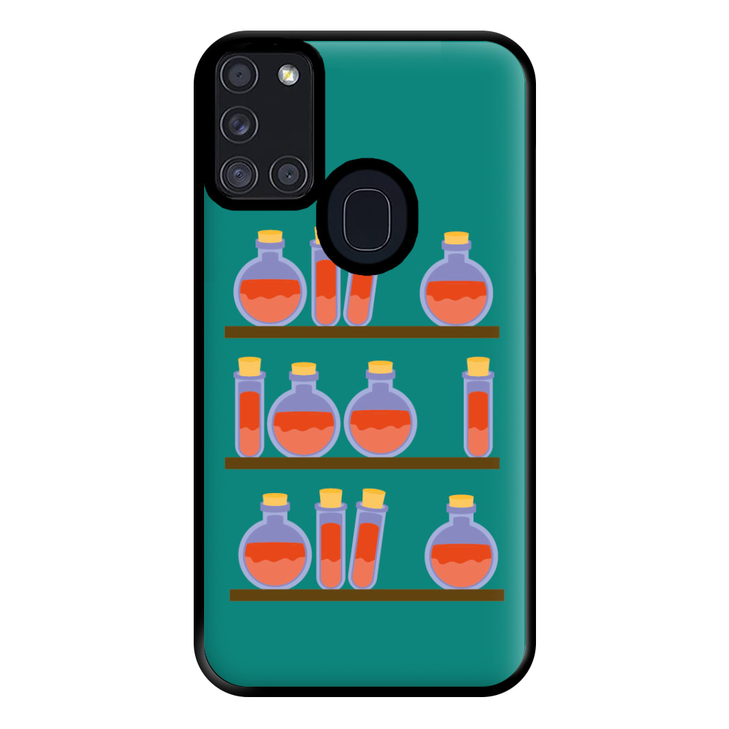 Potions - Halloween Phone Case for Galaxy A21s