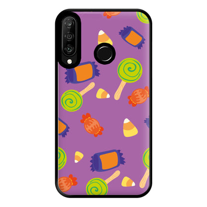 Candy Pattern - Halloween Phone Case for Huawei P30 Lite