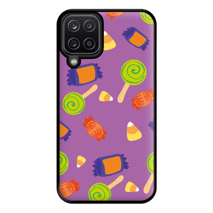 Candy Pattern - Halloween Phone Case for Galaxy A12