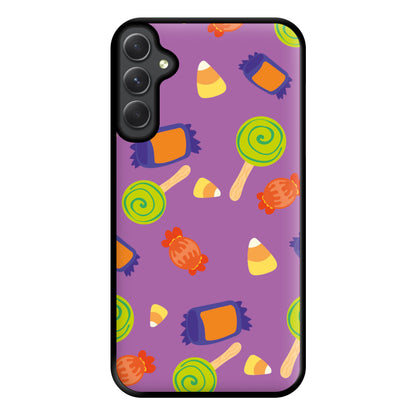 Candy Pattern - Halloween Phone Case for Galaxy A54