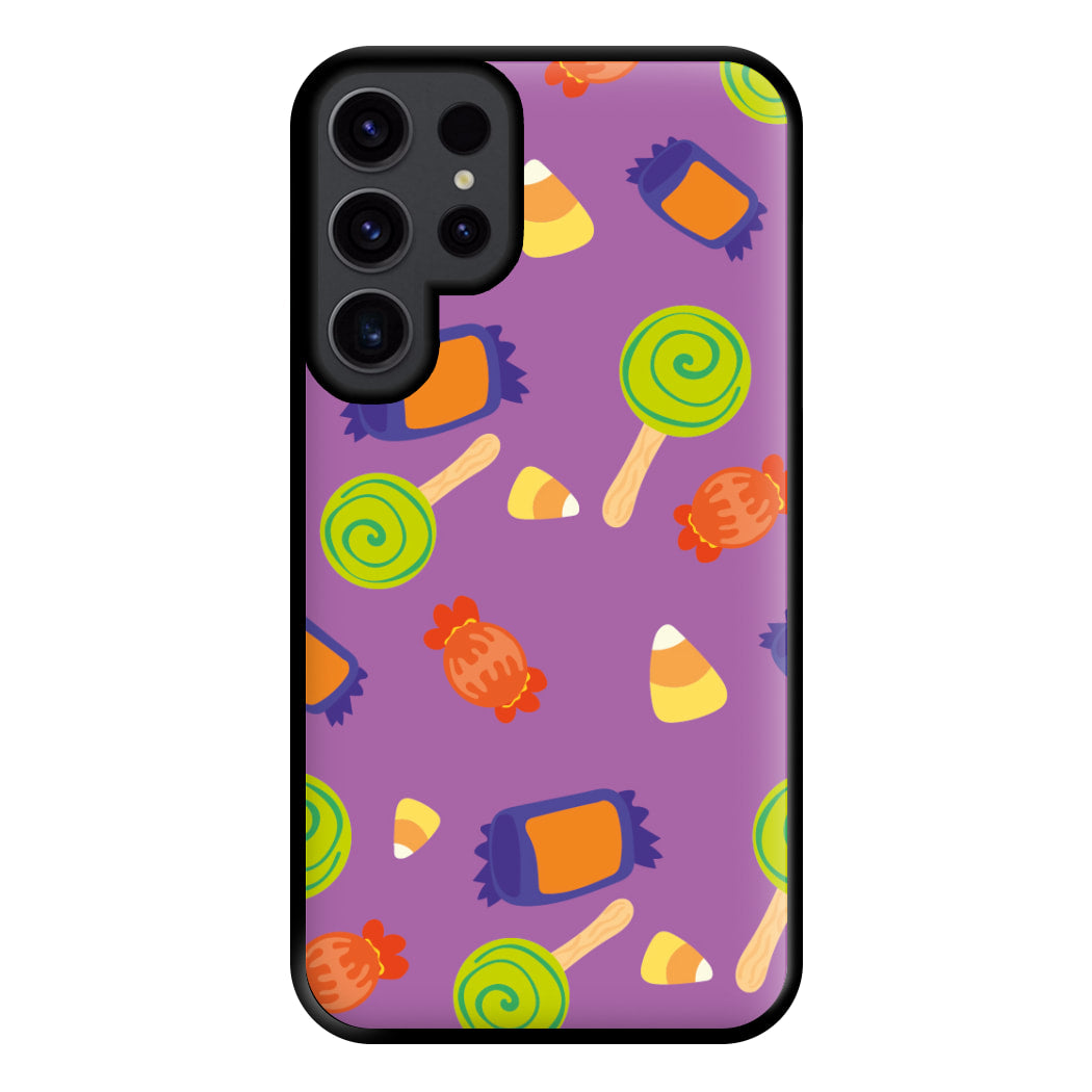 Candy Pattern - Halloween Phone Case for Galaxy S23 Ultra