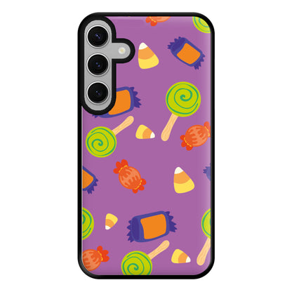 Candy Pattern - Halloween Phone Case for Galaxy S24FE