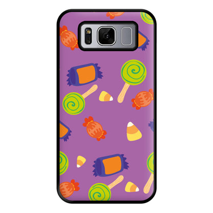 Candy Pattern - Halloween Phone Case for Galaxy S8 Plus