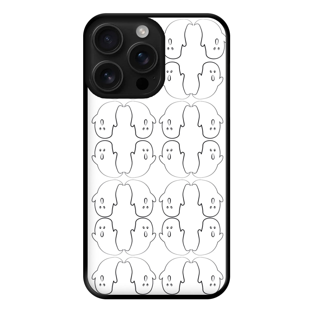 Ghost Pattern - Halloween Phone Case