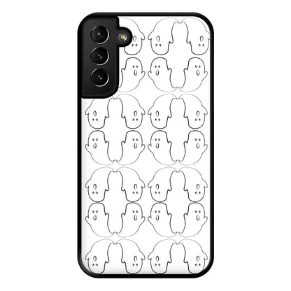 Ghost Pattern - Halloween Phone Case for Galaxy S21 Plus