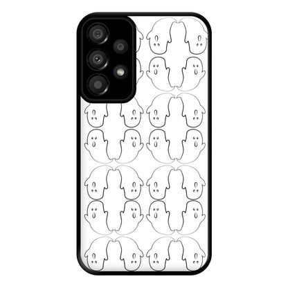 Ghost Pattern - Halloween Phone Case for Galaxy A33