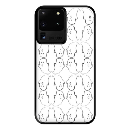 Ghost Pattern - Halloween Phone Case for Galaxy S20 Ultra