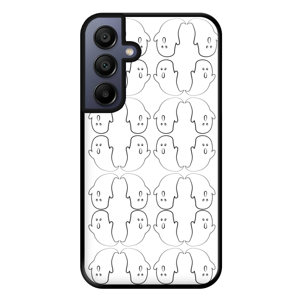 Ghost Pattern - Halloween Phone Case for Galaxy A15