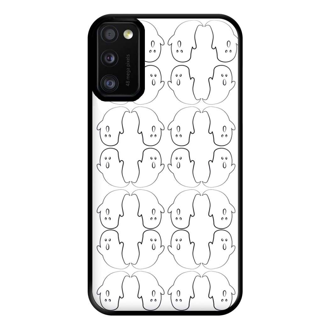 Ghost Pattern - Halloween Phone Case for Galaxy A41