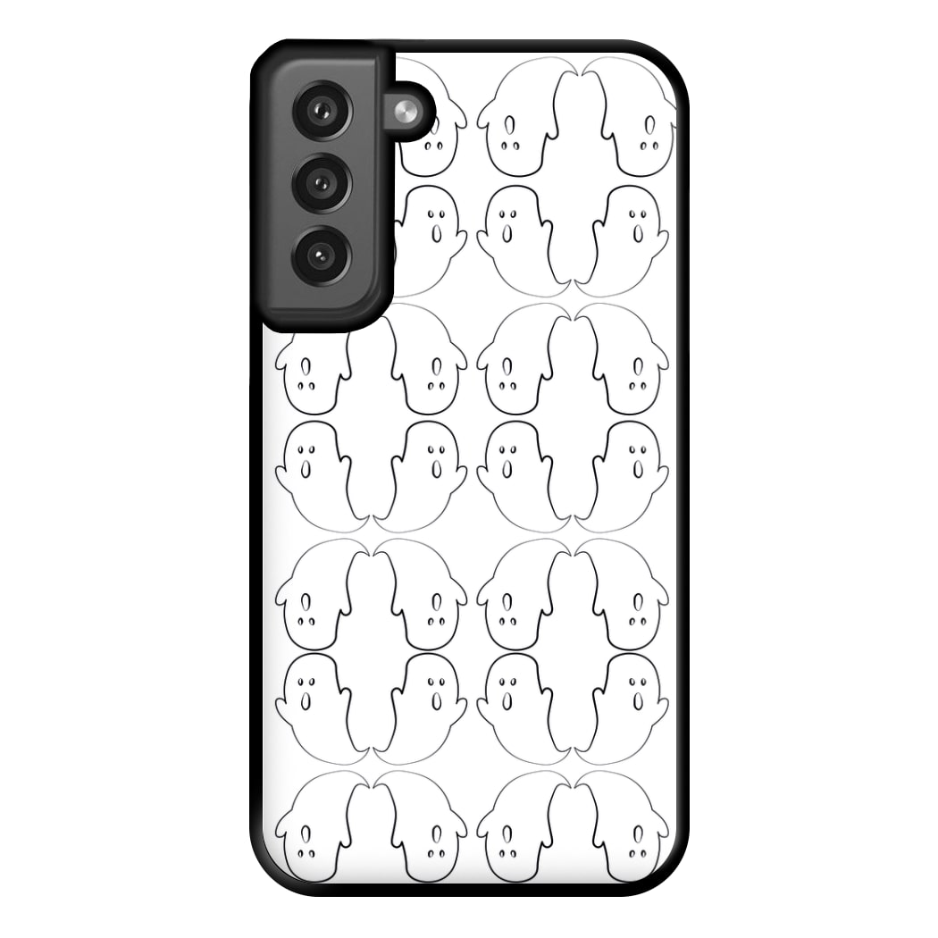 Ghost Pattern - Halloween Phone Case for Galaxy S21FE