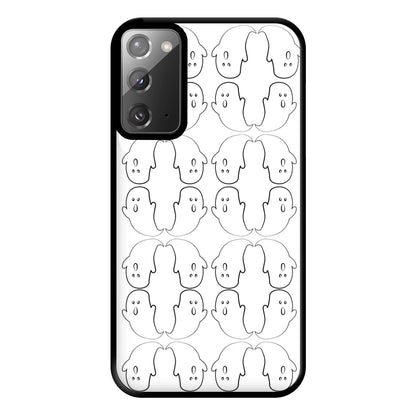 Ghost Pattern - Halloween Phone Case for Galaxy Note 20 Ultra