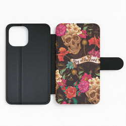 Day Of The Dead - Halloween Flip Phone Case