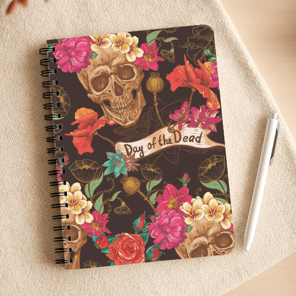 Day Of The Dead - Halloween Notepad