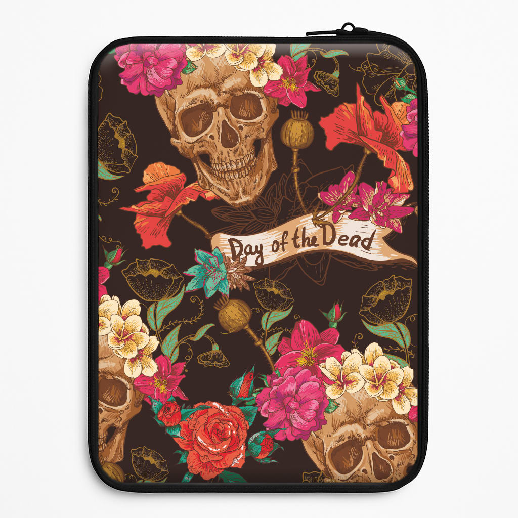 Day Of The Dead - Halloween Laptop Sleeve