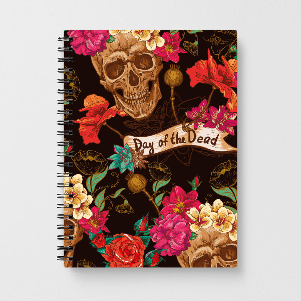 Day Of The Dead - Halloween Notebook