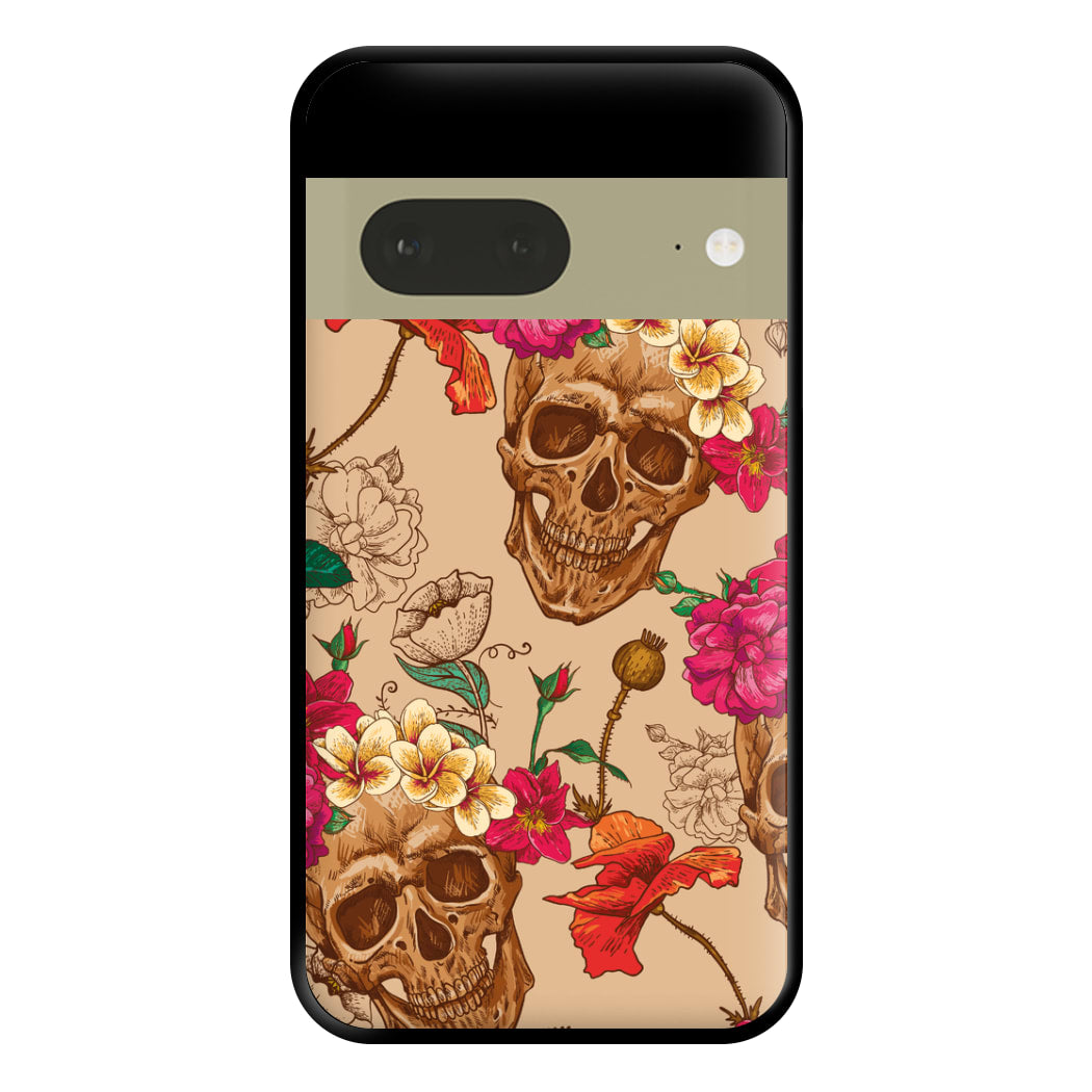 Calavera - Halloween Phone Case for Google Pixel 7a