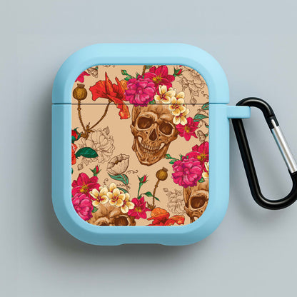 Calavera - Halloween Blue AirPods Case