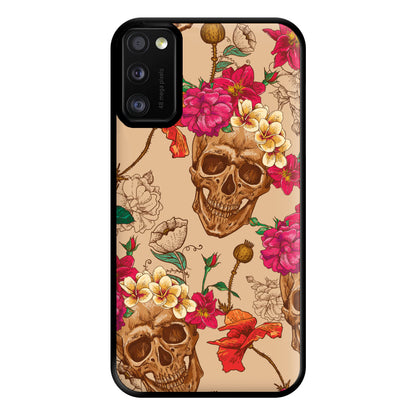 Calavera - Halloween Phone Case for Galaxy A41