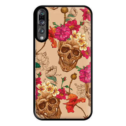 Calavera - Halloween Phone Case for Huawei P20 Pro