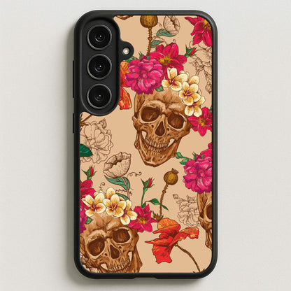 Calavera - Halloween Phone Case for Galaxy S25FE