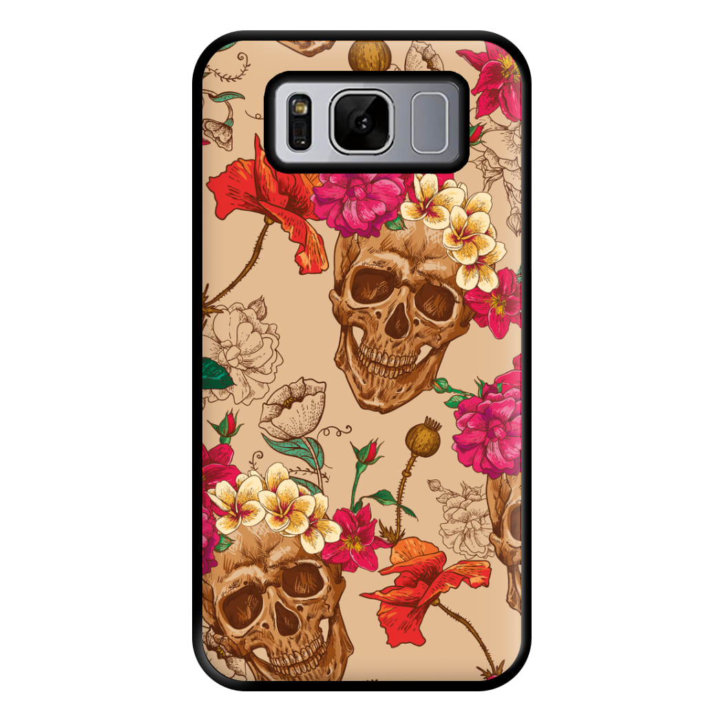 Calavera - Halloween Phone Case for Galaxy S8 Plus