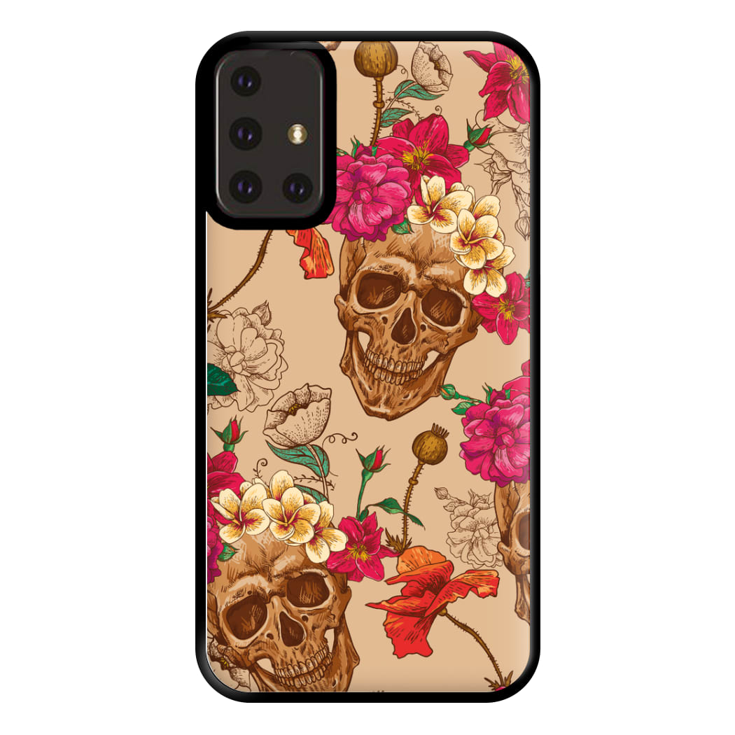 Calavera - Halloween Phone Case for Galaxy A71