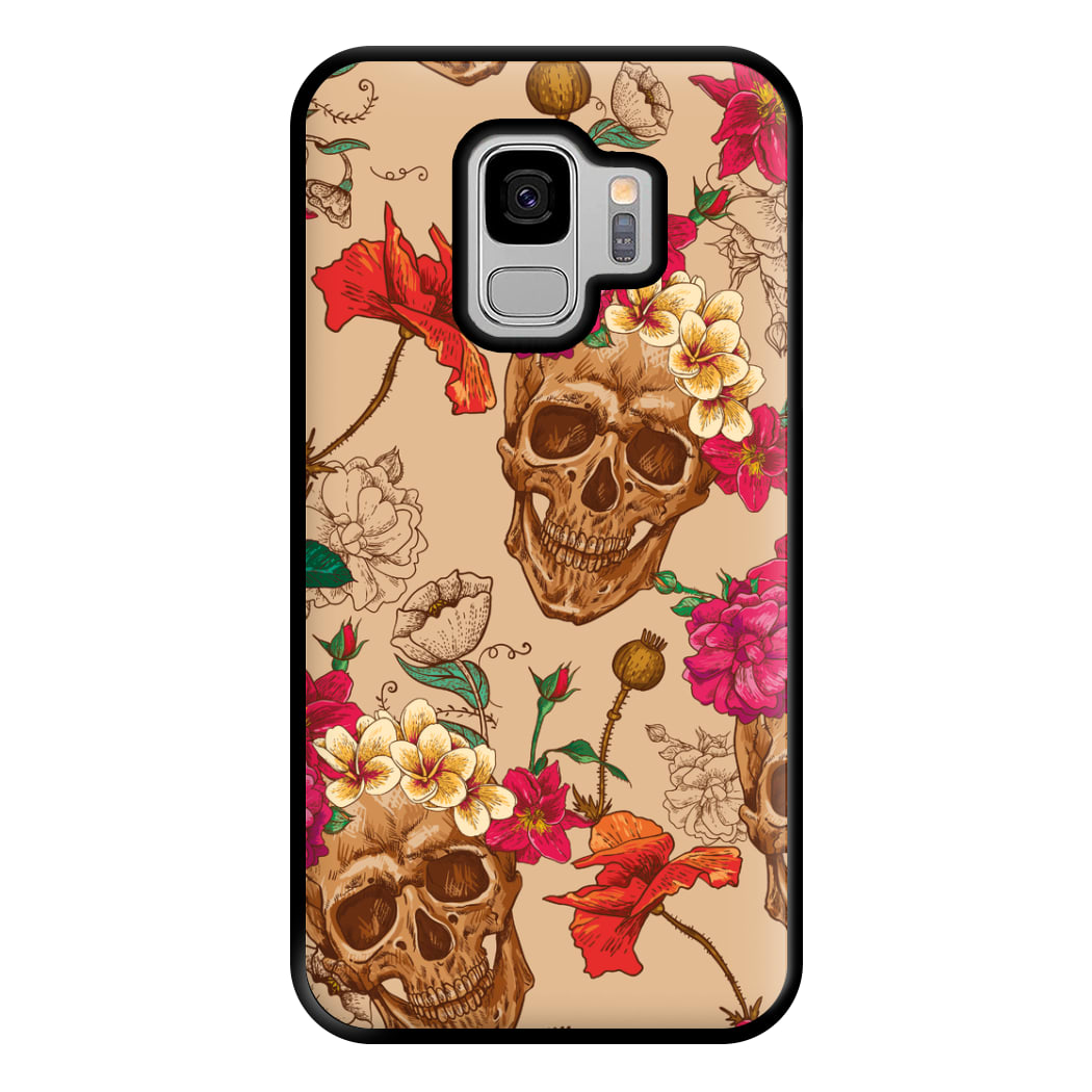 Calavera - Halloween Phone Case for Galaxy S9 Plus