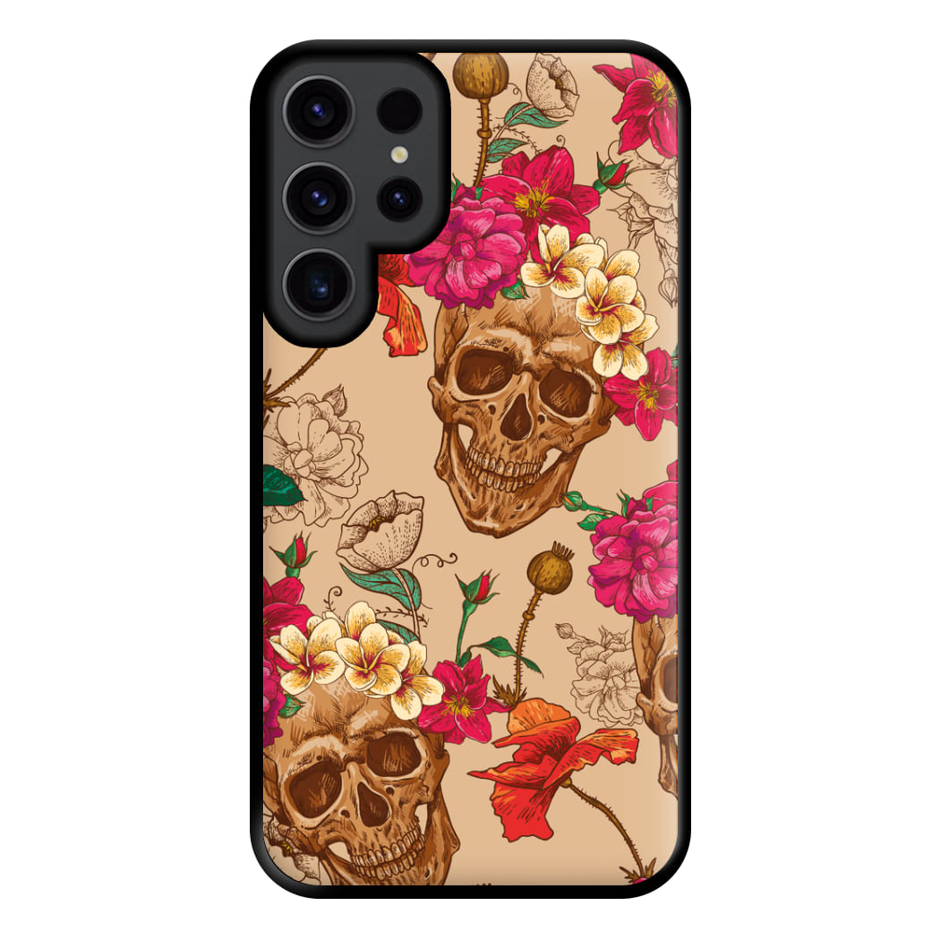 Calavera - Halloween Phone Case for Galaxy S23 Ultra