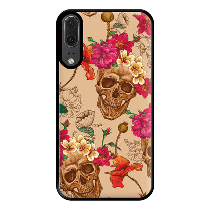 Calavera - Halloween Phone Case for Huawei P20