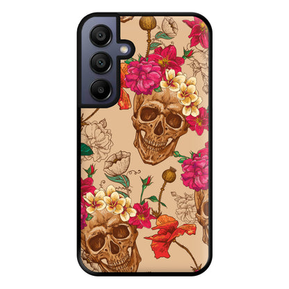 Calavera - Halloween Phone Case for Galaxy A15