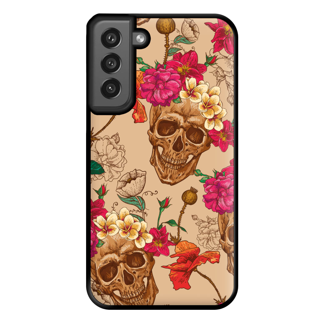 Calavera - Halloween Phone Case for Galaxy S21FE