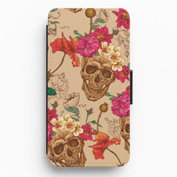 Calavera - Halloween Flip / Wallet Phone Case