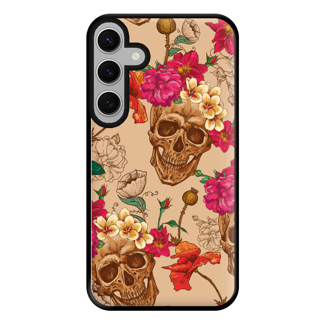 Calavera - Halloween Phone Case for Galaxy S24FE