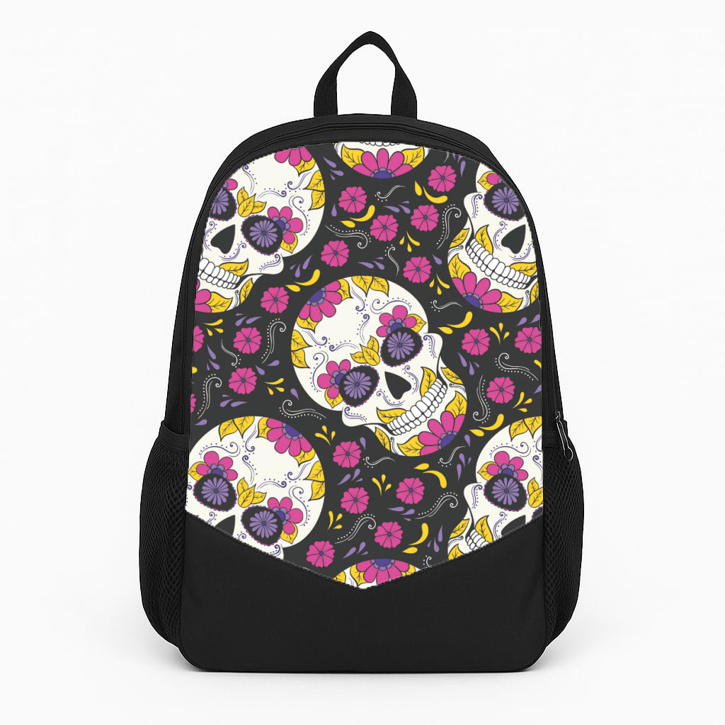 Calavera Pattern - Halloween Backpack