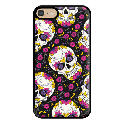 Calavera Pattern - Halloween Phone Case for iPhone 6 / 7 / 8 / SE