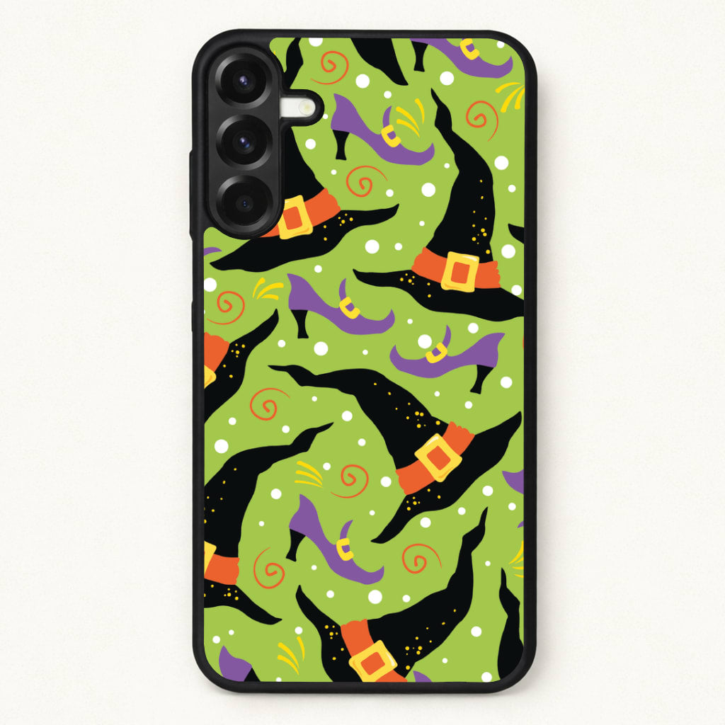 Witch's Attire Pattern - Halloween Phone Case for Galaxy A37